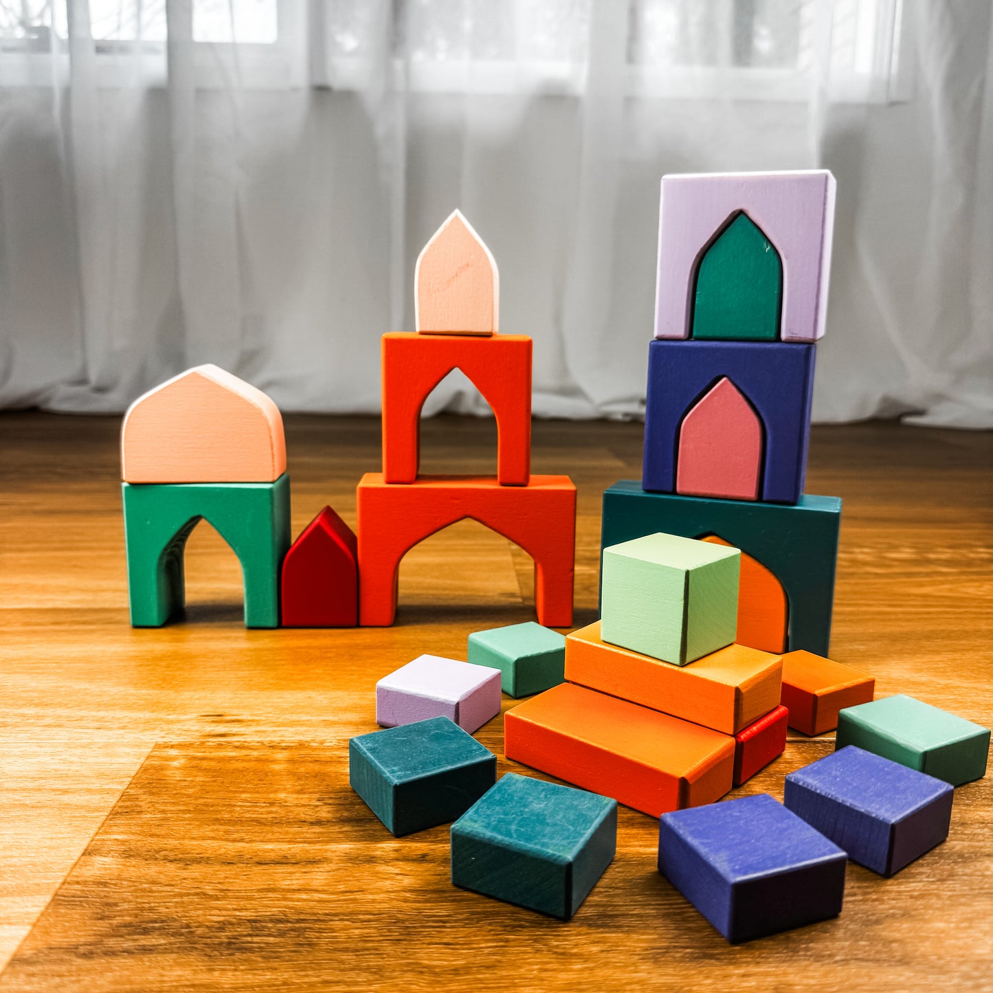 Arabian Nights Wooden Block Set