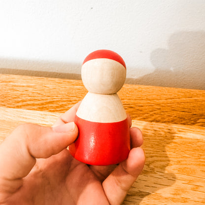 Wooden Peg Doll