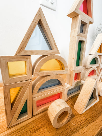 Rainbow Acrylic Blocks