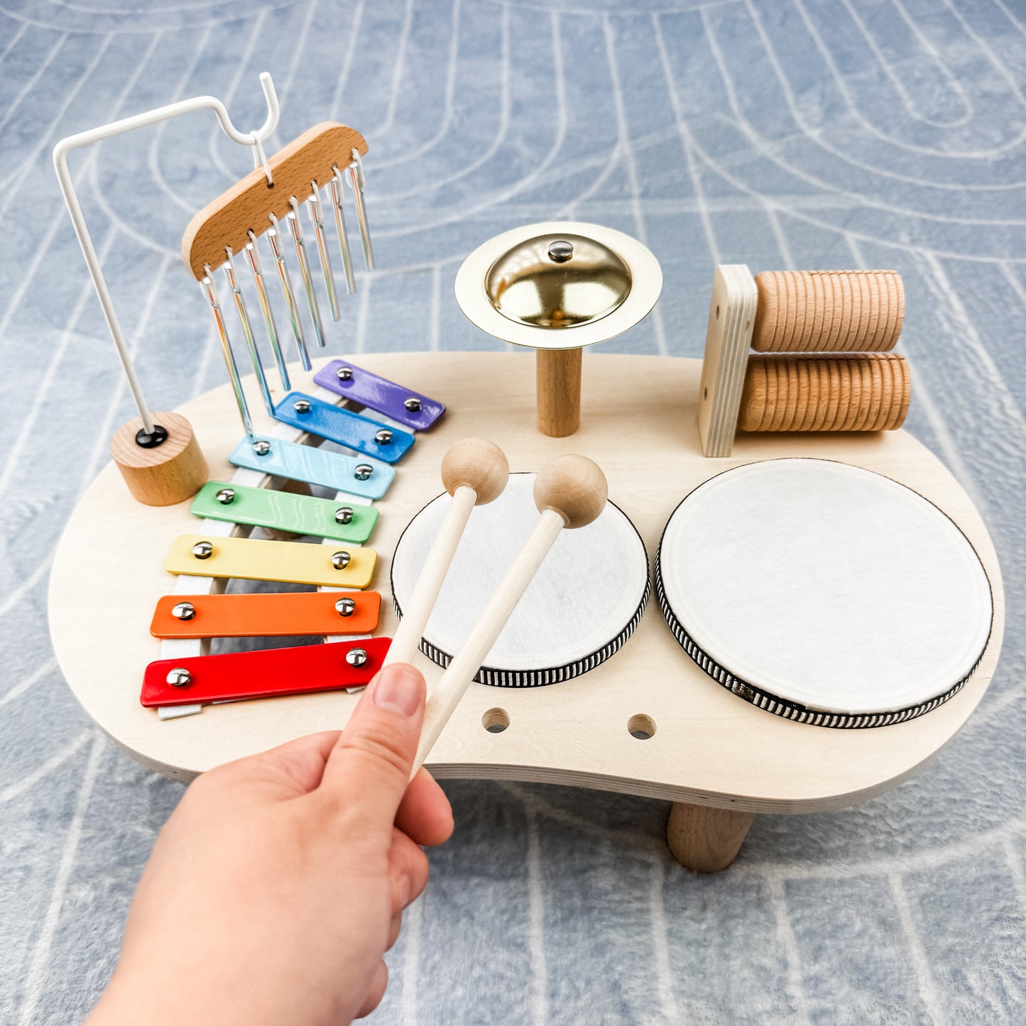 Montessori Wooden Bandstand