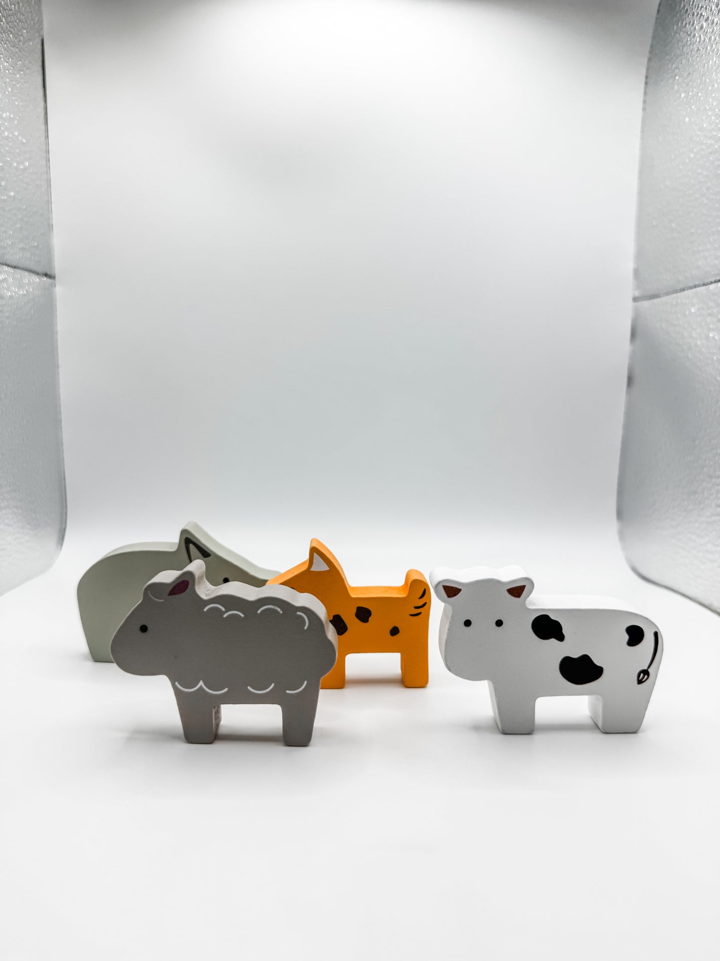 Farm Animal Train Set