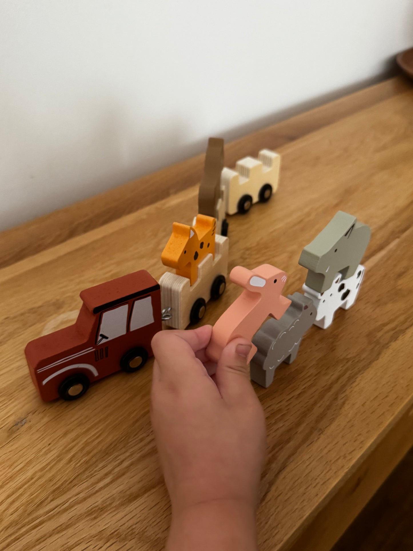 Farm Animal Train Set