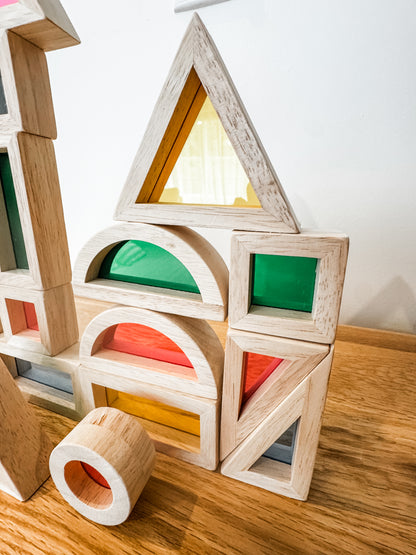 Rainbow Acrylic Blocks