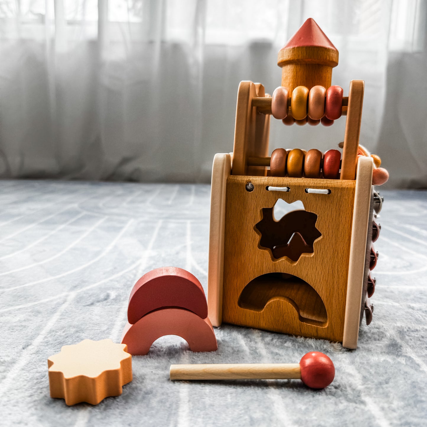 5-in-1 Castle Multi-Activity Learning Tower