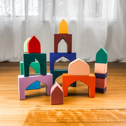Arabian Nights Wooden Block Set